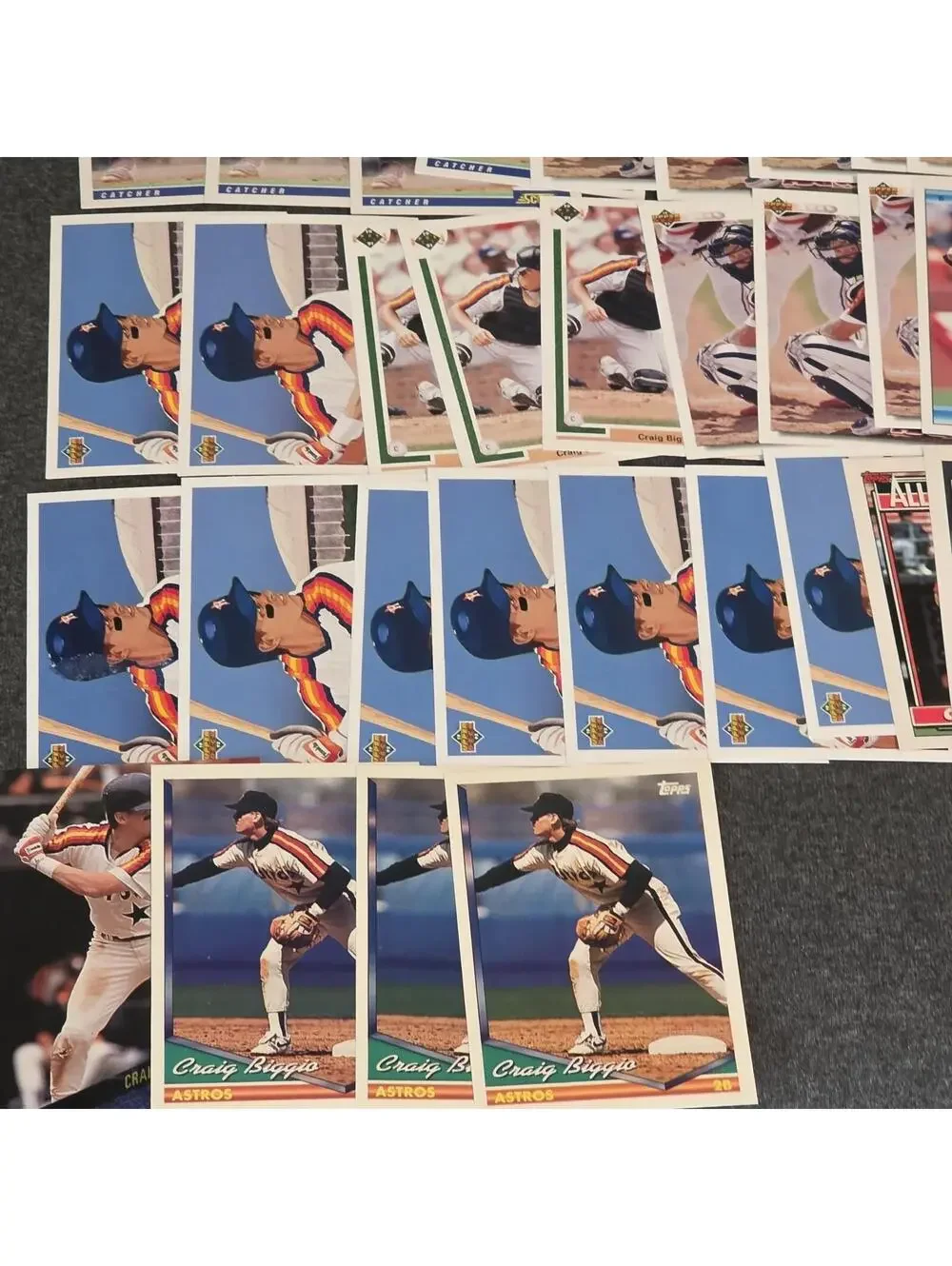 Craig Biggio Houston Astros HOF 124 Card Lot